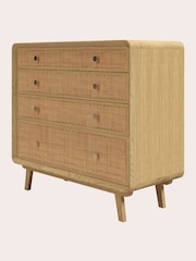 Laura Ashley Natural Millen 4 Drawer Chest of Drawers - Image 3 of 4
