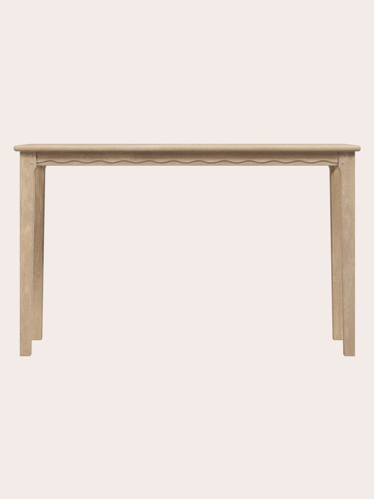 Laura Ashley Washed Oak Calford Desk - Image 3 of 5