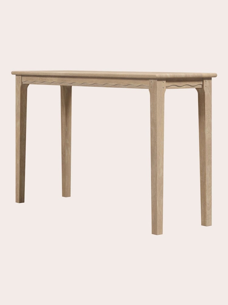 Laura Ashley Washed Oak Calford Desk - Image 4 of 5