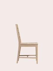 Laura Ashley Washed Oak Calford Pair Of Dining Chairs - Image 5 of 5