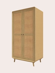Laura Ashley Natural Millen Double Wardrobe - Image 3 of 5