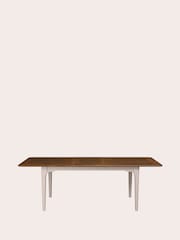 Laura Ashley Soft Truffle Dark Chestnut Hapton 6-8 Seater Extending Dining Table - Image 3 of 4