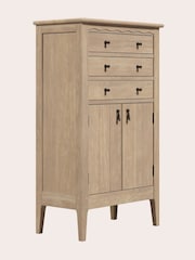 Laura Ashley Washed Oak Calford 2 Door 3 Drawer Cabinet - Image 4 of 6