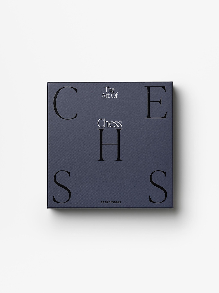 Buy PRINTWORKS Black Classic Art of Chess Board Game from the Next UK ...