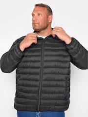 BadRhino Big & Tall Black Water Resitant Puffer Jacket - Image 2 of 4