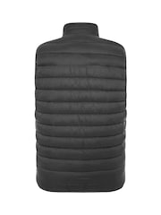 BadRhino Big & Tall Black Puffer Gilet - Image 5 of 5