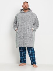 BadRhino Big & Tall Grey Snuggle Hoodie - Image 2 of 4