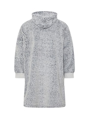 BadRhino Big & Tall Grey Snuggle Hoodie - Image 4 of 4
