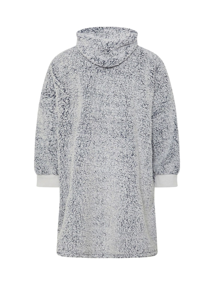 BadRhino Big & Tall Grey Snuggle Hoodie - Image 4 of 4