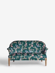 Cath Kidston Birds and Berries Bottle Green Rodeo Small 2 Seater Sofa - Image 5 of 8