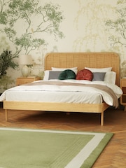 Laura Ashley Oak Millen Bed Frame - Image 1 of 4
