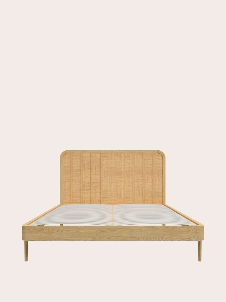 Laura Ashley Oak Millen Bed Frame - Image 2 of 4