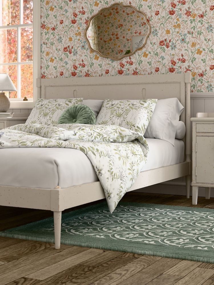 Laura Ashley Antique White Annaside Bed Frame - Image 1 of 7
