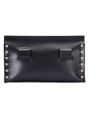 AllSaints Black 20Mm Studded Belt Bag - Image 2 of 6
