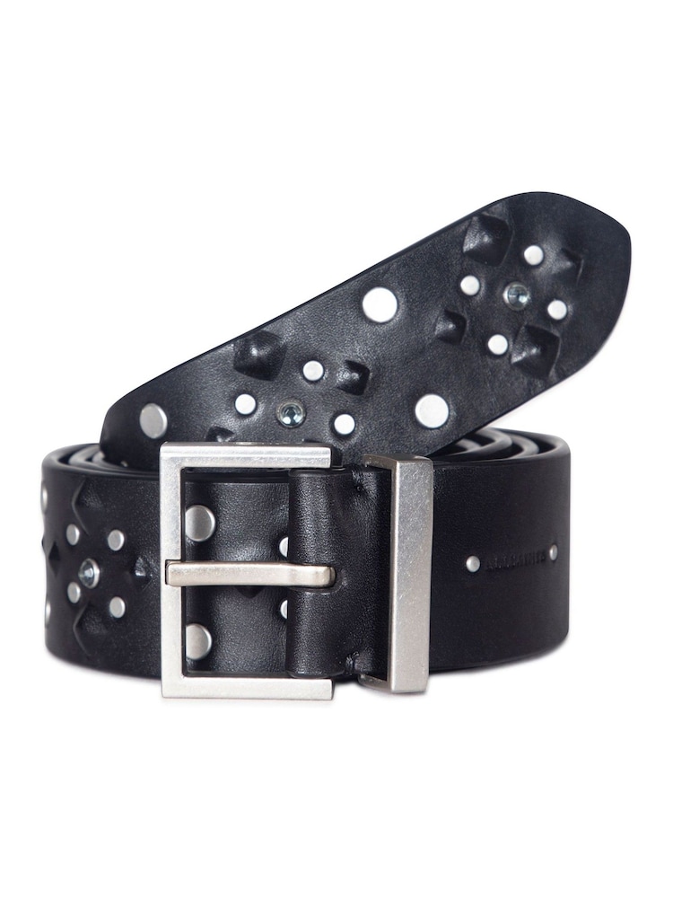 AllSaints Black 38Mm Studded Belt - Image 1 of 1 AllSaints Black 38Mm Studded Belt - Image 1 of 1