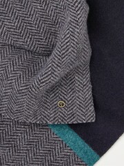 FatFace Grey Lambswool Scarf - Image 2 of 2