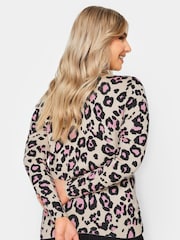 M&Co Animal Animal Print Crew Neck Jumper - Image 3 of 4