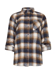 M&Co Natural Check Shirt - Image 5 of 5