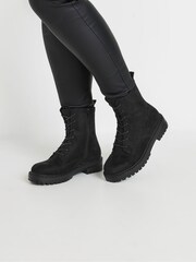 Yours Curve veterlaarzen met wijde pasvorm - Afbeelding 1 van 2