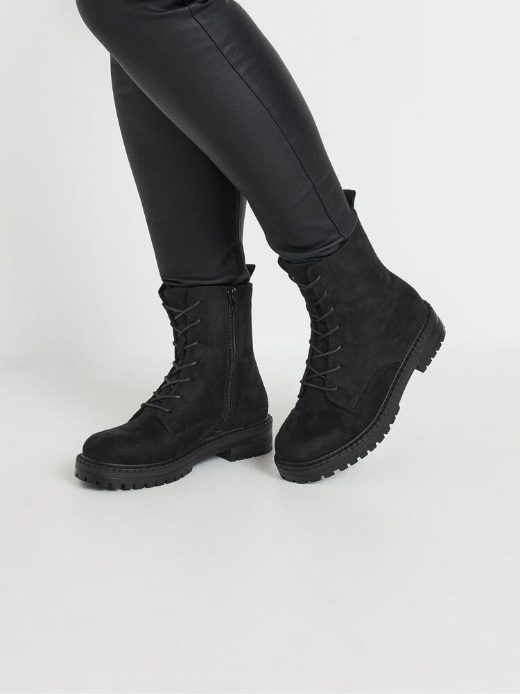 Yours Curve veterlaarzen met wijde pasvorm - Afbeelding 1 van 2