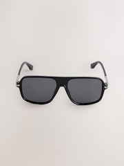 Black Wrap Sunglasses - Image 4 of 5