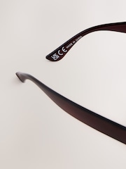Bronze/Pink Square Cat Eye Sunglasses - Image 4 of 4