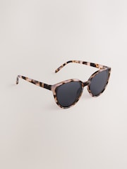 Tortoiseshell Brown Cat Eye Sunglasses - Image 3 of 5