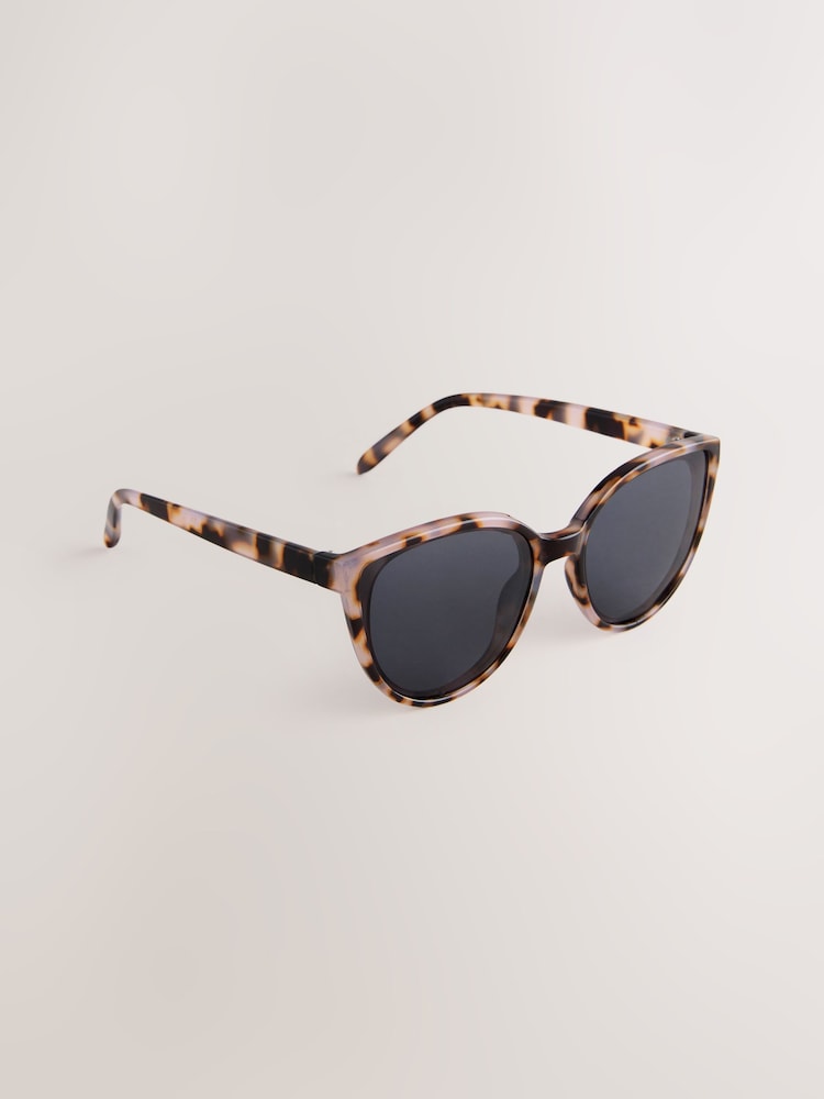 Tortoiseshell Brown Cat Eye Sunglasses - Image 3 of 5