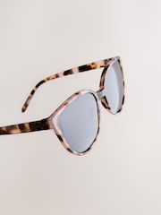 Tortoiseshell Brown Cat Eye Sunglasses - Image 5 of 5