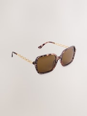 Snake Chain Wrap Sunglasses - Image 6 of 7