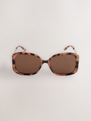 Marrón carey - Gafas de sol cuadradas - Imagen 5 de 6