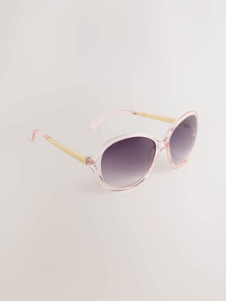 Clear Wrap Sunglasses - Image 4 of 5