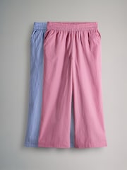 The Set lot de 2 pantalons en popeline à enfiler - Image 2 de 10