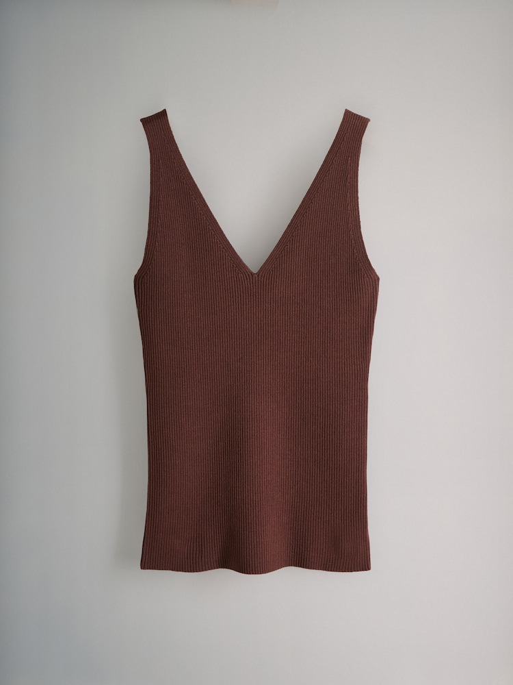 The Set Black/Cream/Red 3 Pack Knitted Vests - Image 4 of 6