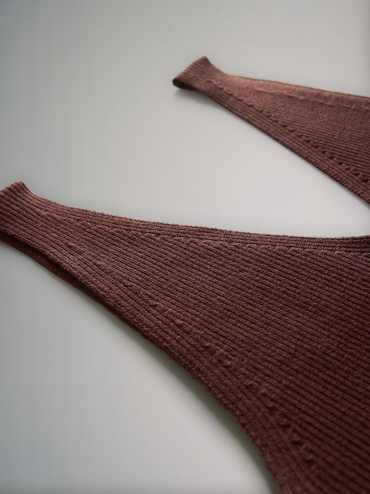 The Set Black/Cream/Red 3 Pack Knitted Vests - Image 5 of 6