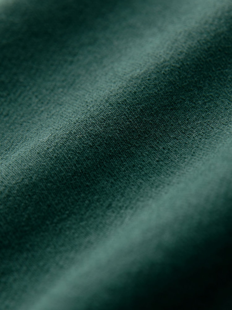 Green/Ecru Supersoft Peached Essentials Crew Neck Seam Detail Sweatshirts 2 Pack - Image 10 of 10