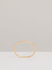Reiss Gold Myles Hinged Crystal Cuff - Image 4 of 5