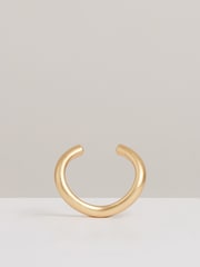 Reiss Gold Tone Freida Wave Cuff - Image 2 of 6
