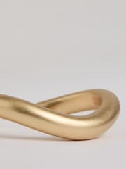 Reiss Gold Tone Freida Wave Cuff - Image 4 of 6