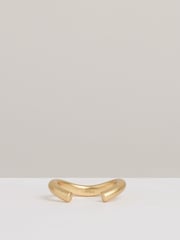 Reiss Gold Tone Freida Wave Cuff - Image 5 of 6