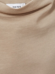 Нейтральный - Reiss Olivia Cotton-Jersey Oversized T-Shirt - Image 6 of 6