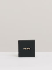 Reiss Gold Tone Gabriella Geometric Link Drop Earrings - Image 6 of 6