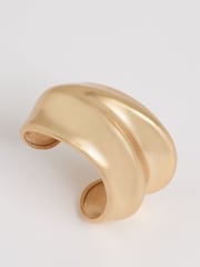 Reiss Gold Tone Sara Sculptural Cuff - Image 6 of 6