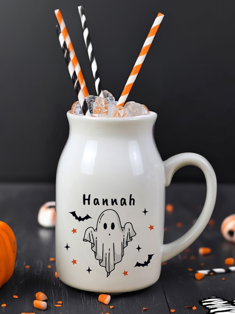 Personalised Halloween Ghost Mug by PMC - Image 2 of 3