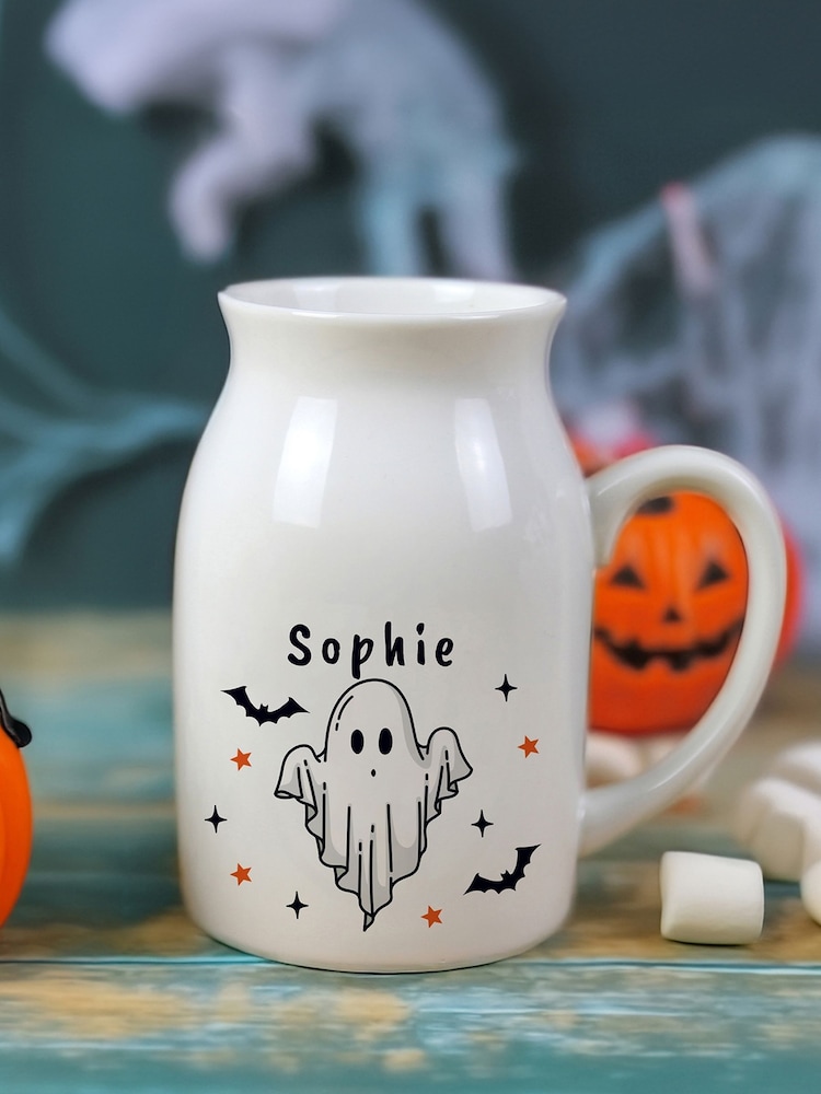 Personalised Halloween Ghost Mug by PMC - Image 3 of 3