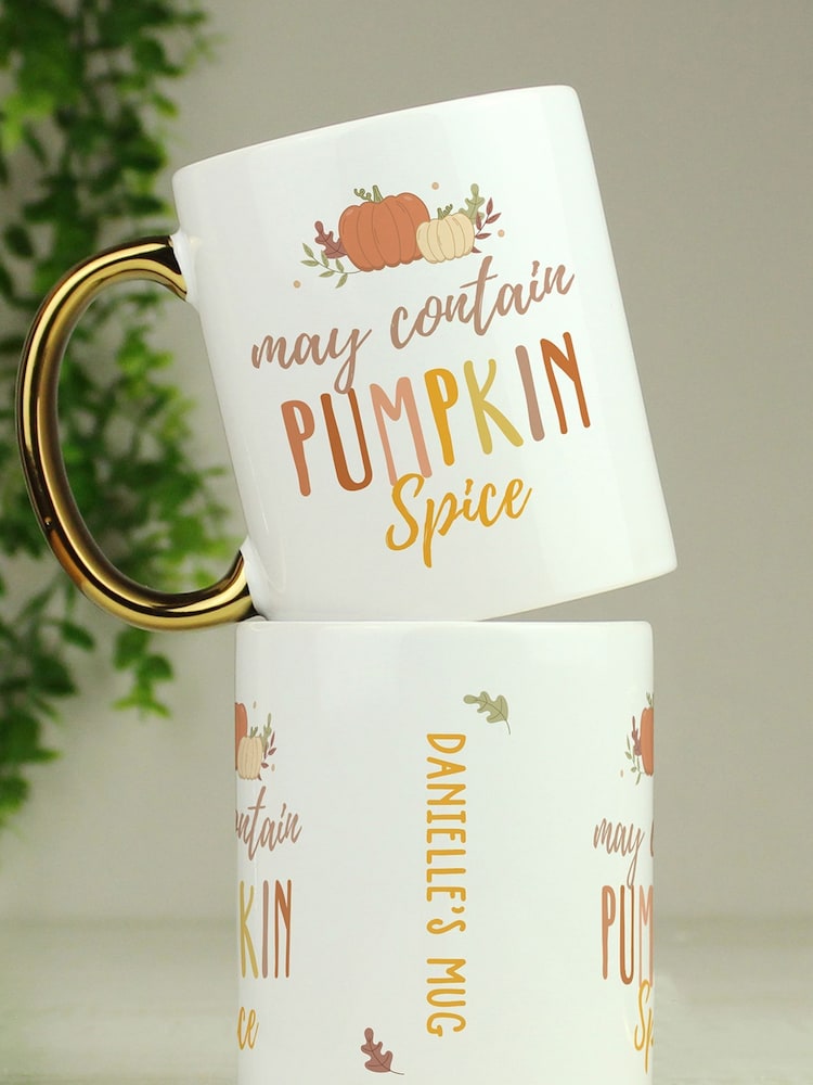 Personalised Pumpkin Spice Mug by PMC - Image 1 of 3