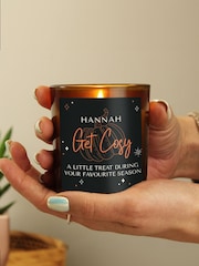 Personalised Pumpkin Candle Jar by PMC - Image 2 of 3