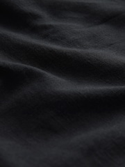 Black Long Sleeve Shirt With Linen - Image 7 of 7