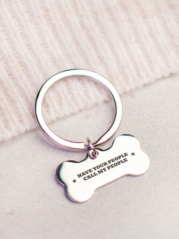 Personalised Fun Metal Dog Tag by Oakdene - Image 1 of 2