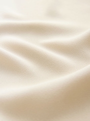 Cream Asymmetric Drape Short Sleeve Top - Image 7 of 8